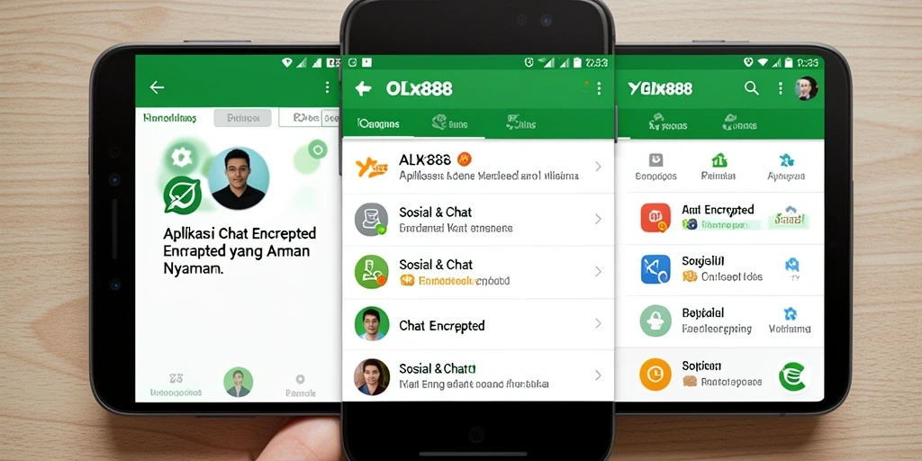 Tampilan antarmuka OLX888 yang menawan dan fungsional.