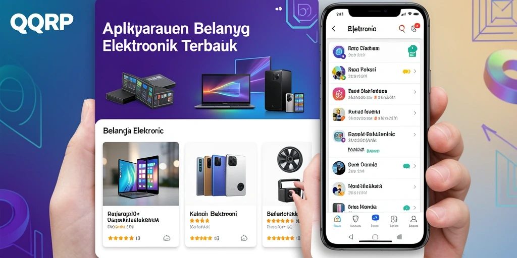 Tampilan antarmuka QQRP yang modern dan intuitif.