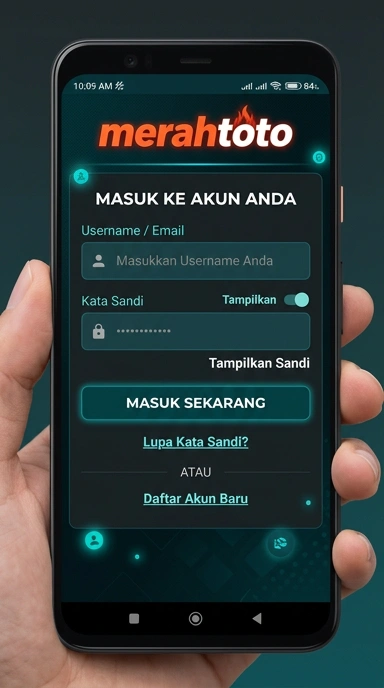 Panduan Login Akun Merahtoto untuk Pengguna Android